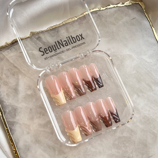 Mocha Swirl – Edgy Elegance